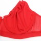 Бельо SUBBLIME - 955250 RED BONDAGE BRA WITH GARTER SET S/M