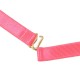 Бельо SUBBLIME - 955304 BRA SET WITH NECKLACE AND LEG DETAILS FLUORESCENT PINK L/XL
