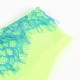Бельо SUBBLIME - 955311 SET OF BRA WITH LACE AND GARTER LINES GREEN AND BLUE S/M