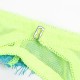Бельо SUBBLIME - 955328 BRA SET WITH LACE AND GARTER LINES GREEN AND BLUE L/XL