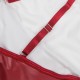 Бельо SUBBLIME - 955397 DRESS WITH BURGUNDY LEATHER STRAPS S/M
