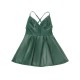 Рокля SUBBLIME - 955434 DRESS WITH GREEN LEATHER STRAPS S/M