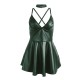 Рокля SUBBLIME - 955441 DRESS WITH GREEN LEATHER STRAPS L/XL