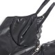 Боди SUBBLIME - 955465 BLACK LEATHER ZIPPER BODY L/XL