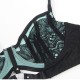 Бельо SUBBLIME - 955557 GREEN PATENT LEATHER MESH ZIPPER BRA SET S/M