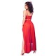 Бельо CHILIROSE - CR 4850 RED TOP AND LEGGINGS SET WITH GOLDEN ACCESSORIES S