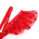 Бельо SUBBLIME - 957506  LACE BRA AND GARTER SET RED S/M