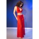 Бельо CHILIROSE - CR 4857 RED TOP AND PANTS SET SIZE M