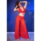 Бельо CHILIROSE - CR 4857 RED TOP AND PANTS SET SIZE XL