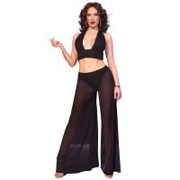 Бельо CHILIROSE - CR 4857 BLACK TOP AND PANTS SET SIZE XL