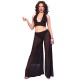 Бельо CHILIROSE - CR 4857 BLACK TOP AND PANTS SET SIZE S