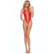 Секси боди PASSION - BS112 BODYSTOCKING RED LACE
