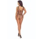 Секси боди PASSION - BS114 BLACK GRID BODYSTOCKING