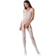 PASSION WOMAN BS061 BODYSTOCKING WHITE ONE SIZE