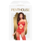 PENTHOUSE HOT NIGHTFALL BODYSTOCKING - RED XL