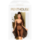 PENTHOUSE NAUGHTY DOLL BABYDOLL - BLACK S/M